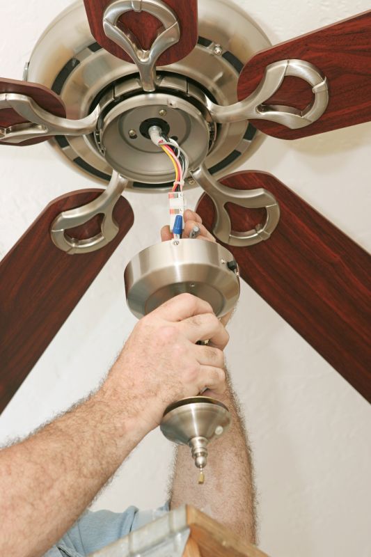 Ceiling Fan Wiring in Overland Park, KS