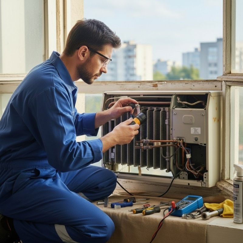 Local Ac Window Unit Repair pros at work